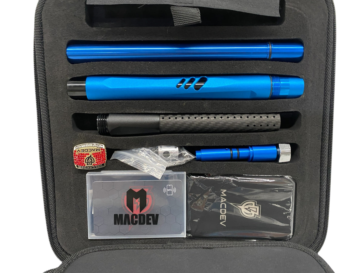 Macdev Cyborg X Paintball Gun  Black/Blue
