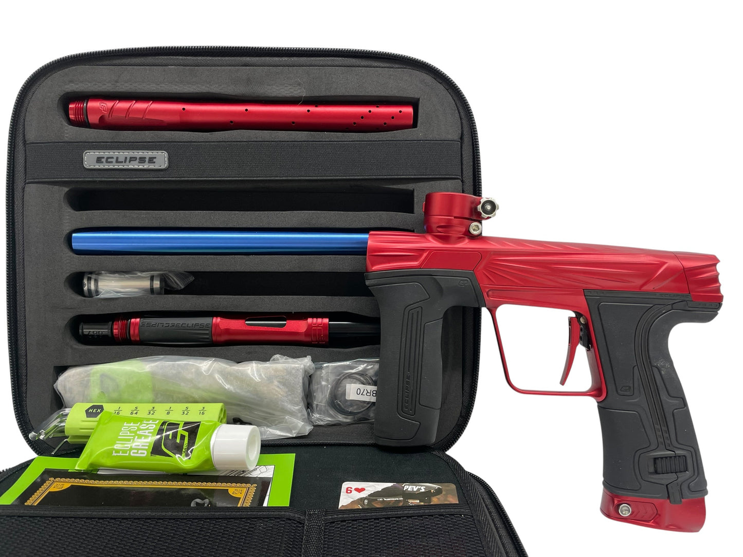 Planet Eclipse Project CS3 Red/Red Paintball Gun *MINT*