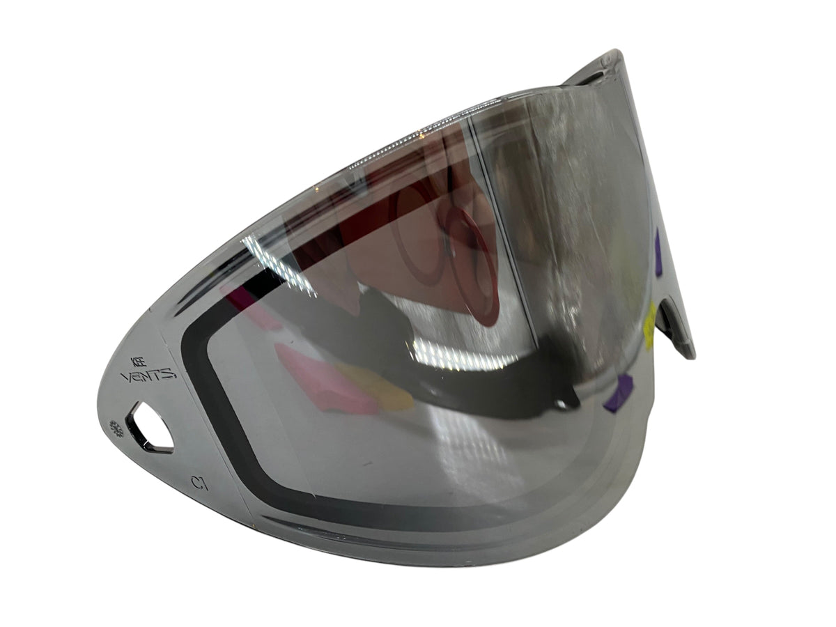 Paintball Empire Eflex Event Goggle Lens - chrome