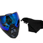 Dye I5 Paintball Mask Goggles Black Blue