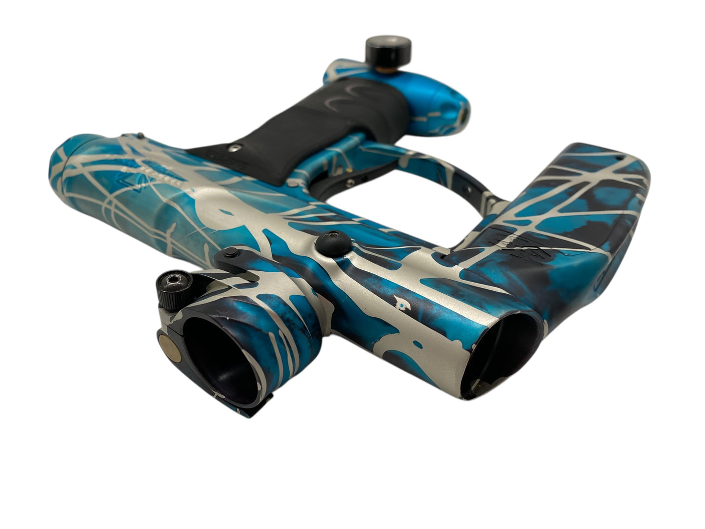 Empire Vicious Axe Redline Oled Paintball Gun Blue/White/Black Splash