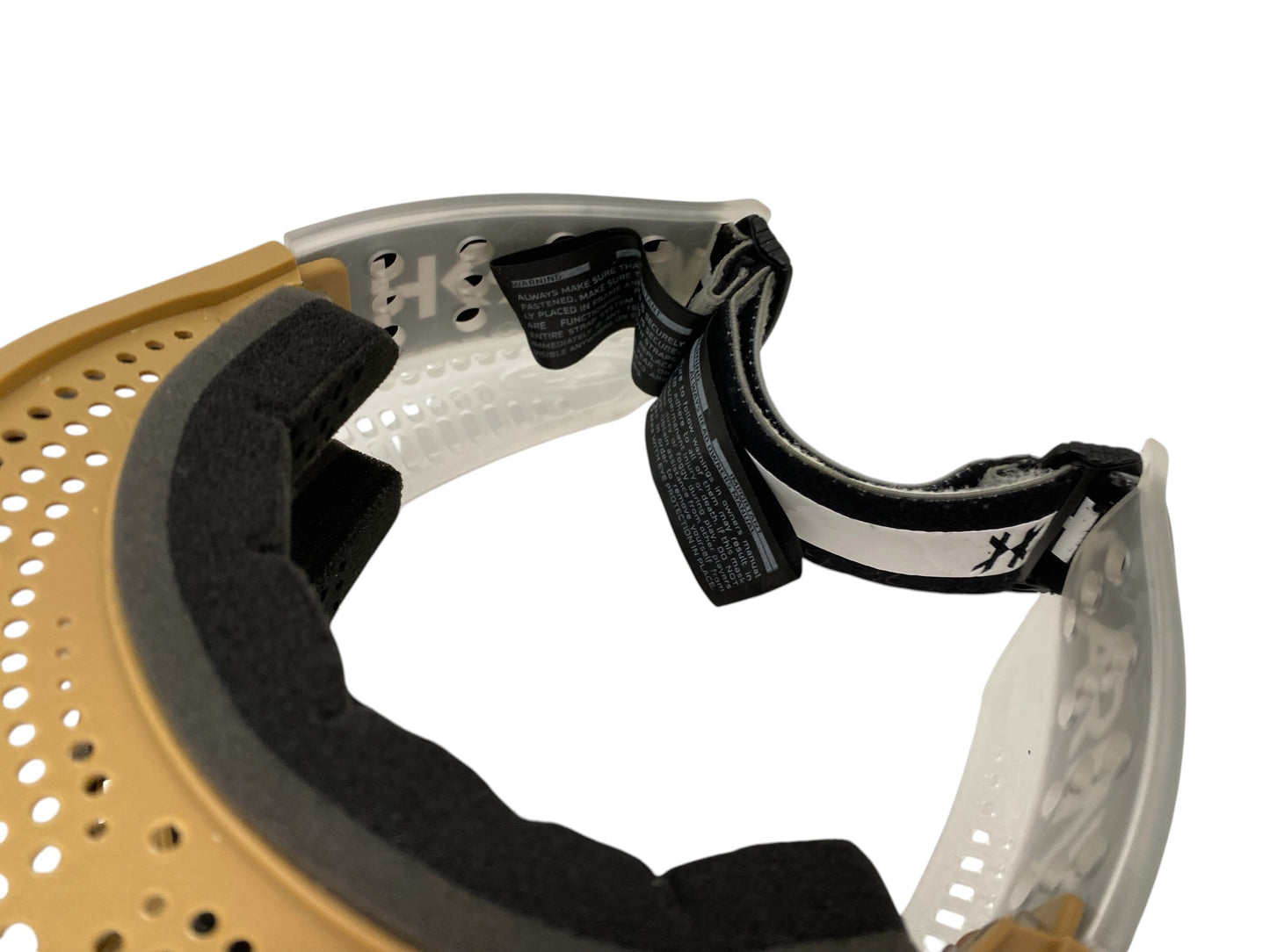 Jt Pro flex Paintball Mask Goggle Clear Grey Brown