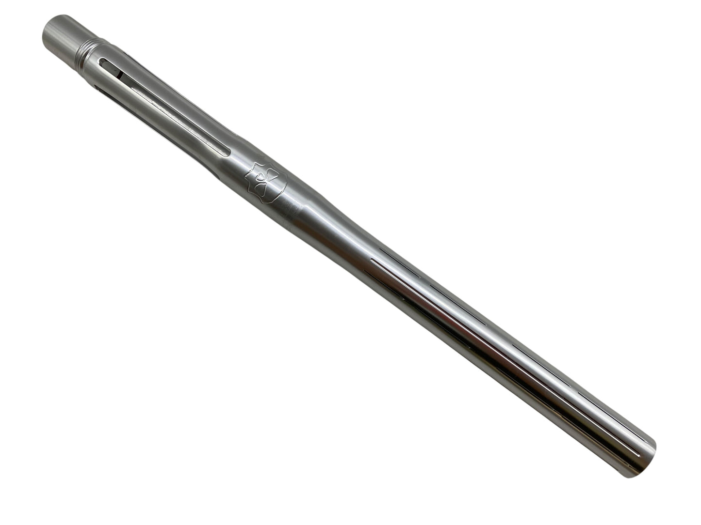 INFAMOUS SILENCIO OG-1 One Piece Insert Paintball Gun Barrel : Silver