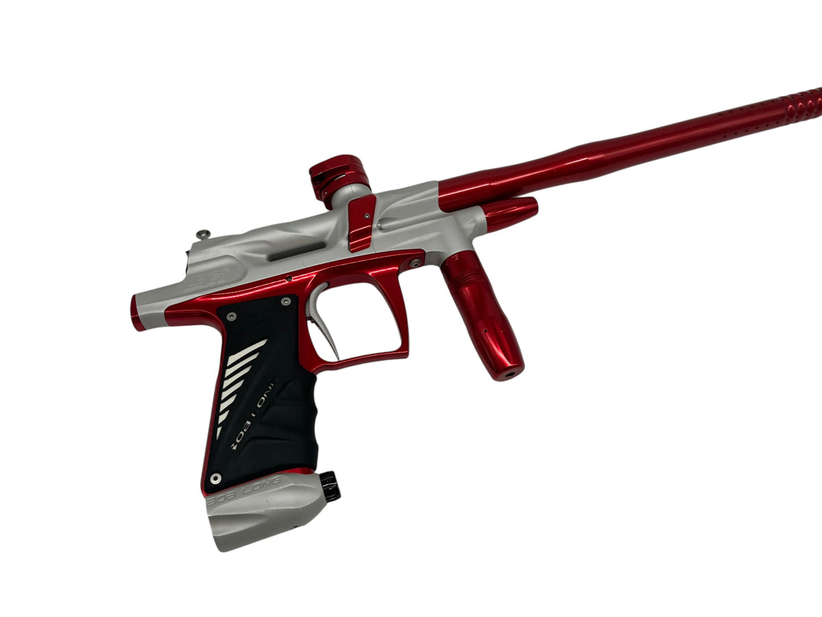 Bob Long G6R 2k11 Paintball Gun Silver/Red