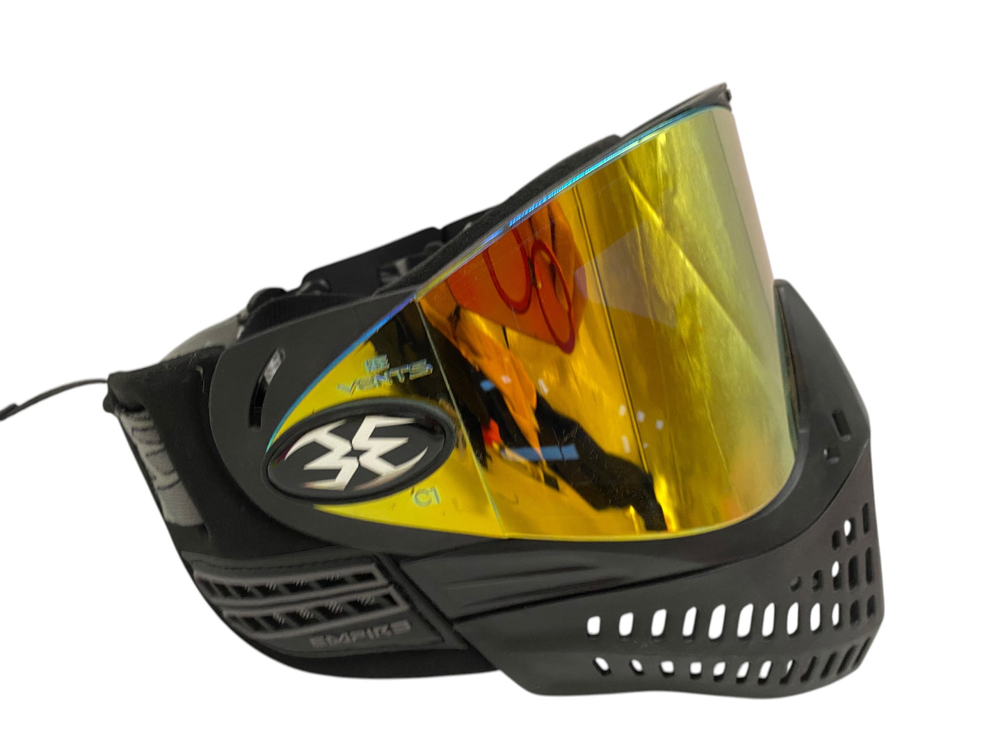 Empire e-Vent 2.0 Paintball Mask - Black/Black