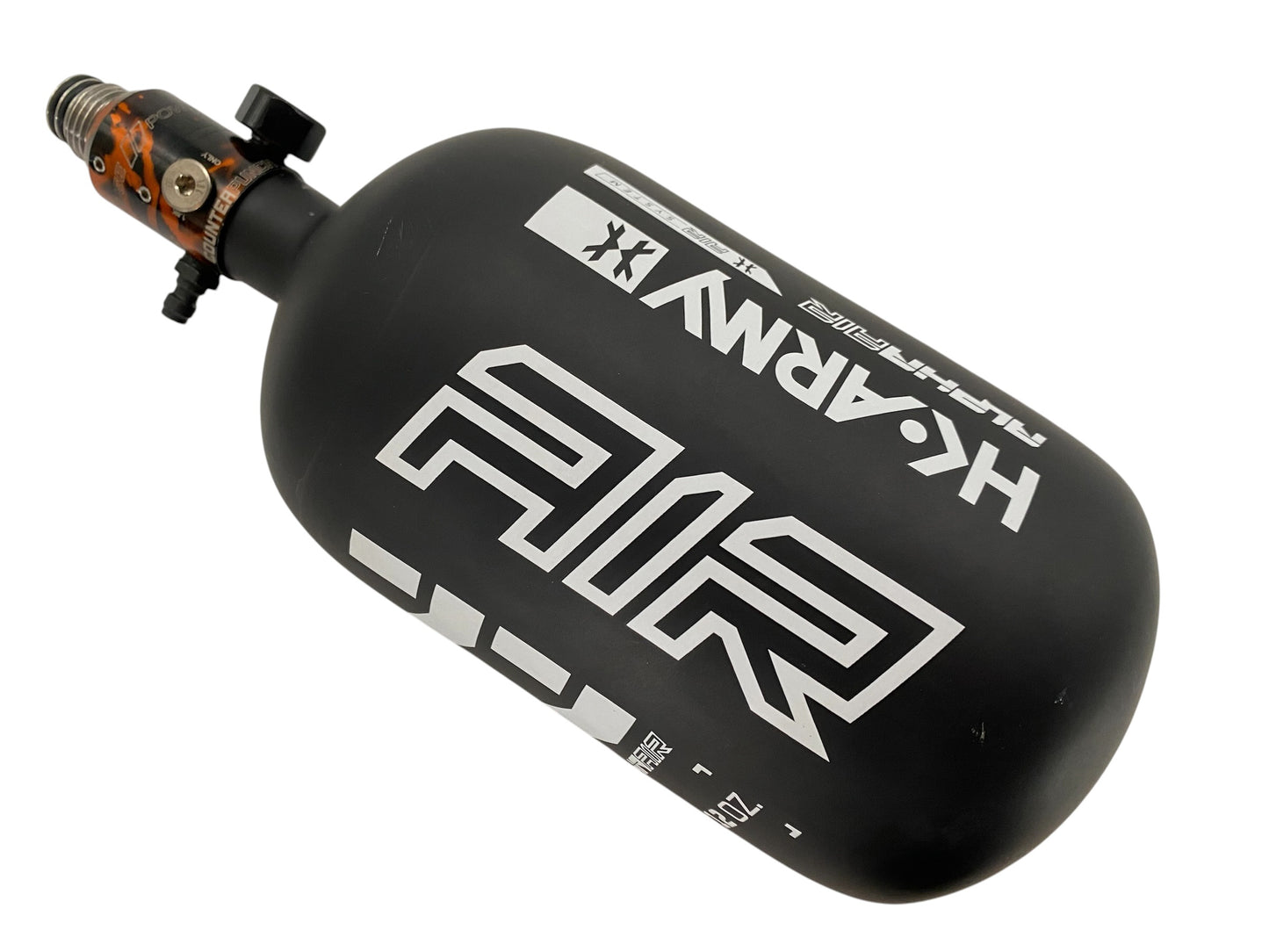Alpha Air 77/4500 Paintball Tank w Powerhouse
