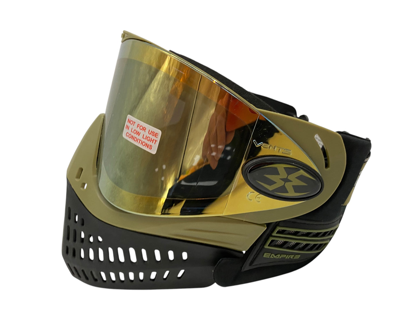 Empire e-Vent 2.0 Paintball Mask - Olive/Black