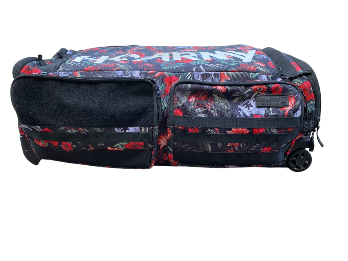 HK Army Rolling Gear Bag - Expand - Tropical Skull