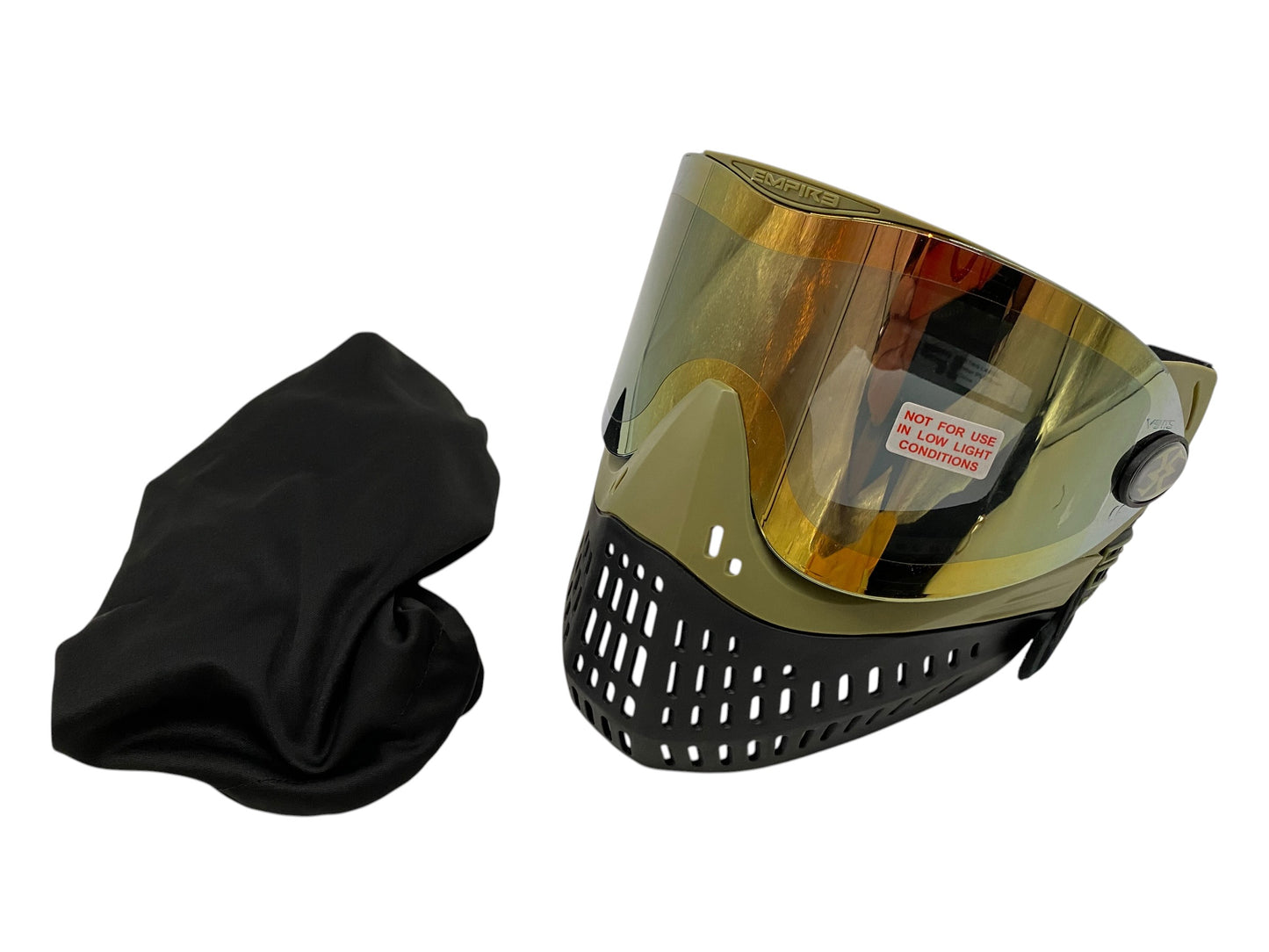 Empire e-Vent 2.0 Paintball Mask - Olive/Black