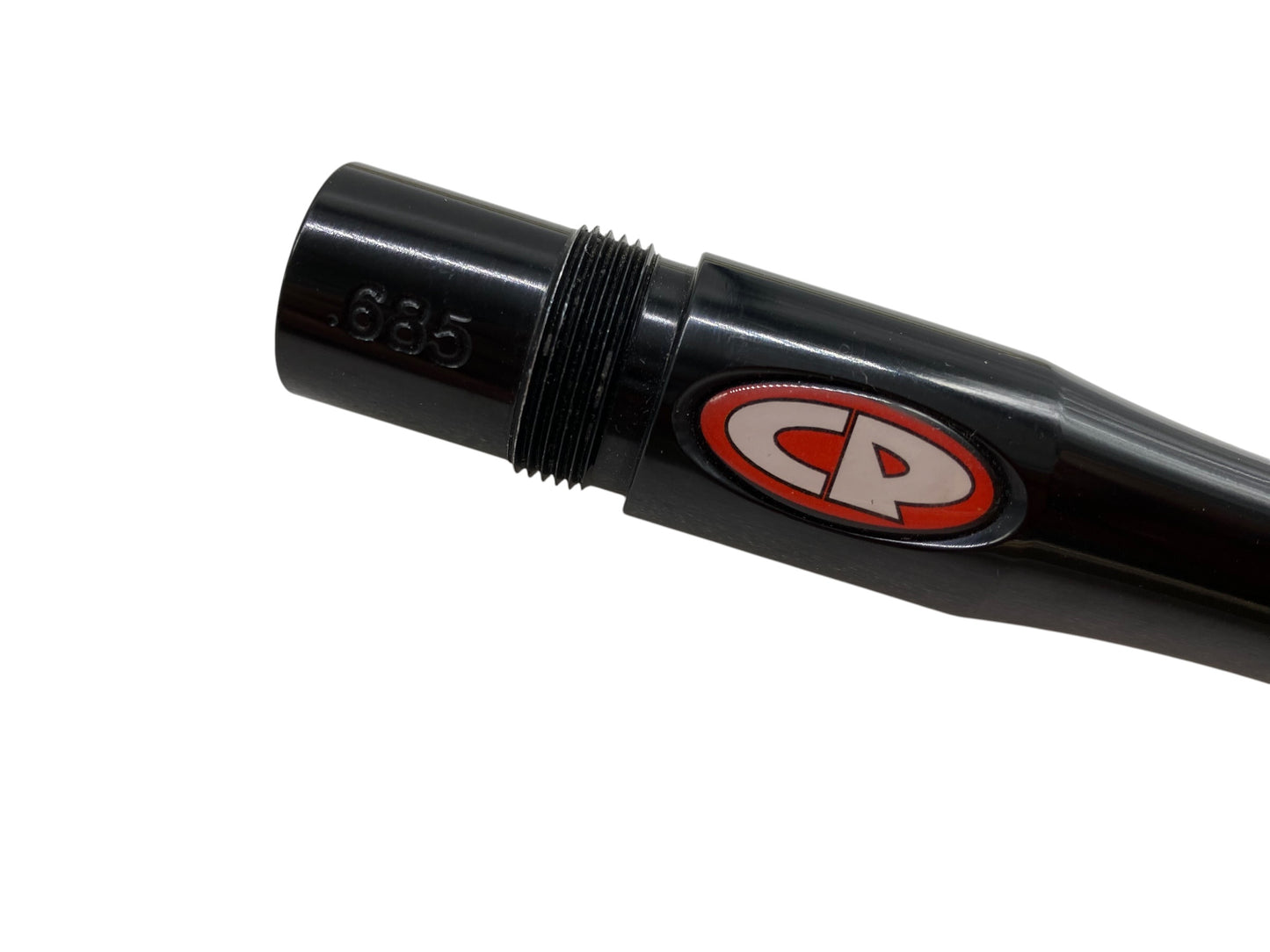 Custom Products CP 2 Piece Barrel Back - Dust Black - Autococker Barrel .685
