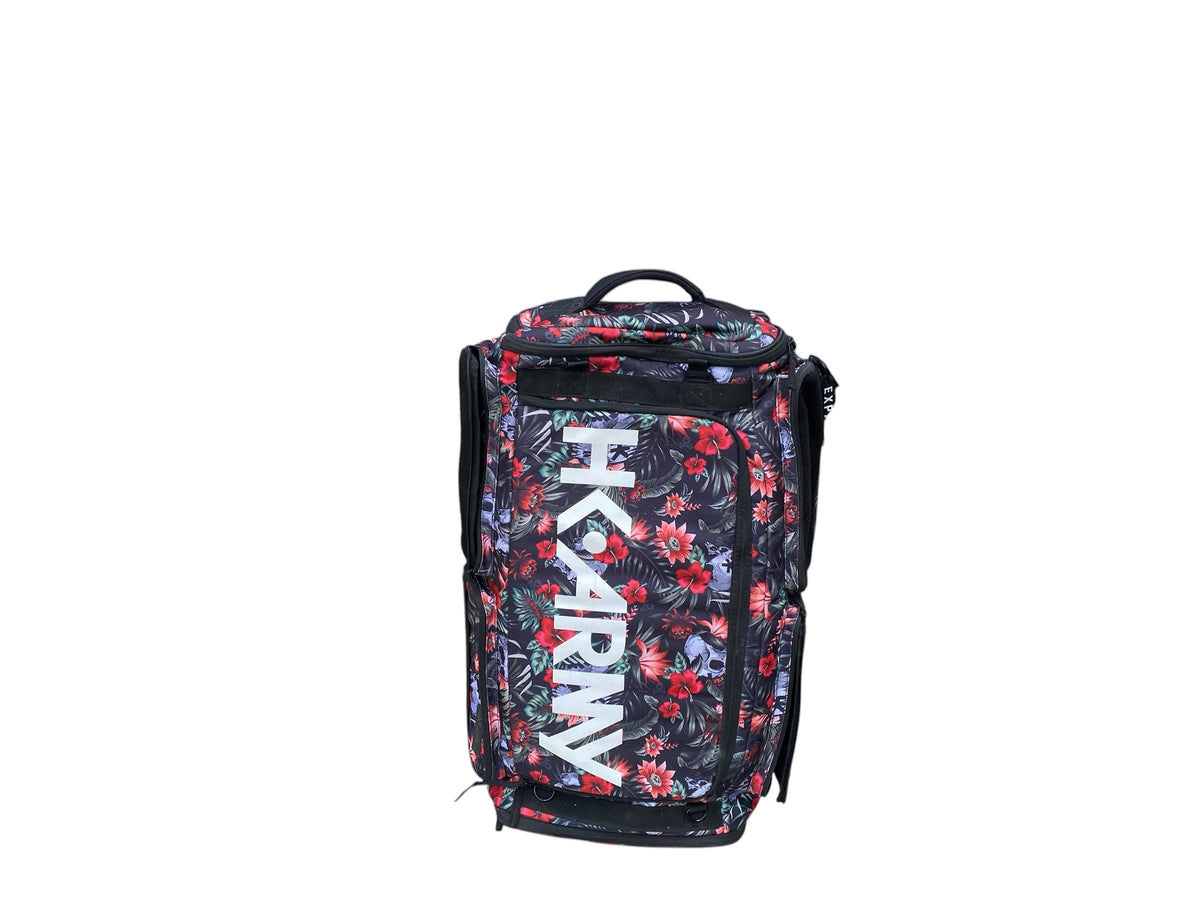 HK Army Rolling Gear Bag - Expand - Tropical Skull