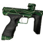 Dye DSR+ TWISTER Green Splash + Matching Mech Paintball Gun