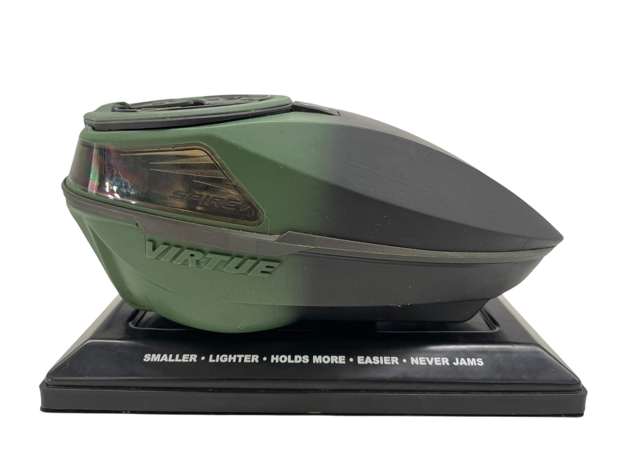 Virtue spire 5 Paintball Hopper Loader olive black