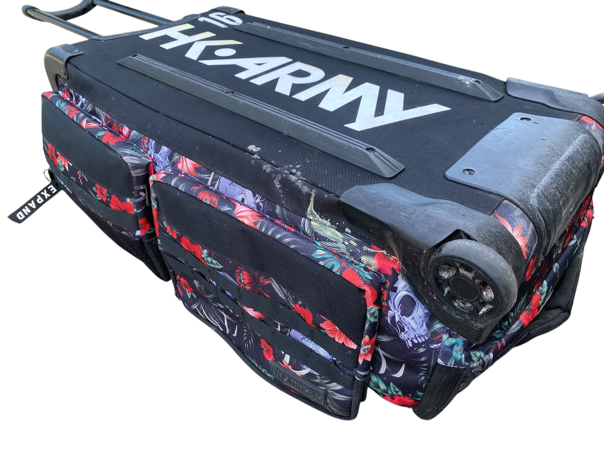 HK Army Rolling Gear Bag - Expand - Tropical Skull