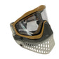 Jt Pro flex Paintball Mask Goggle Clear Grey Brown
