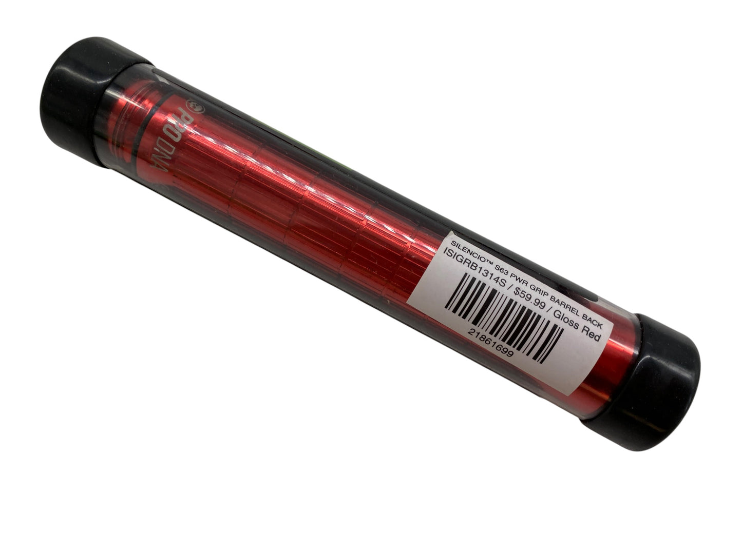 SILENCIO™ S63 PWR GRIP BARREL BACK / Gloss Red
