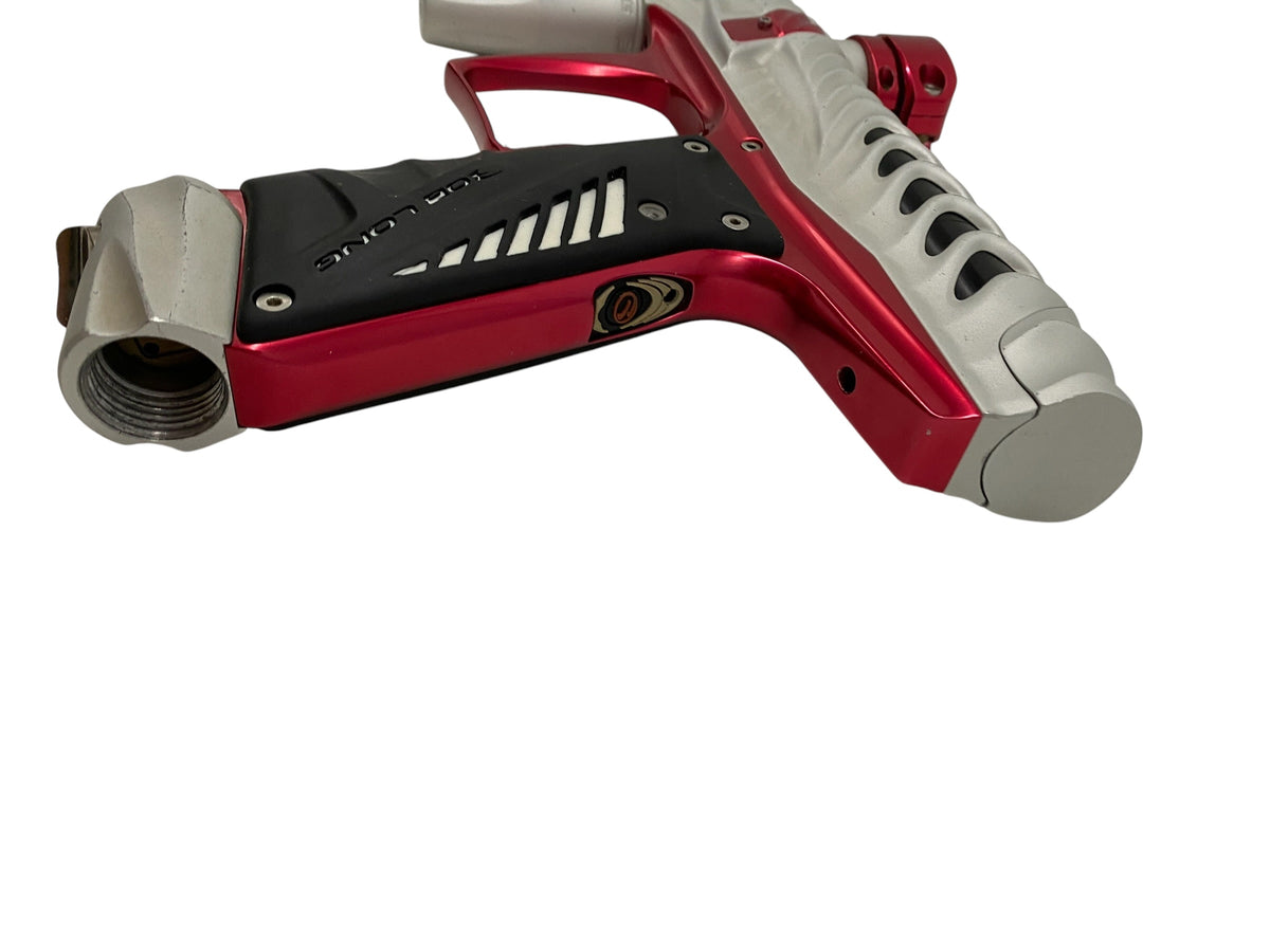 Bob Long Ripper Paintball Gun Silver Red