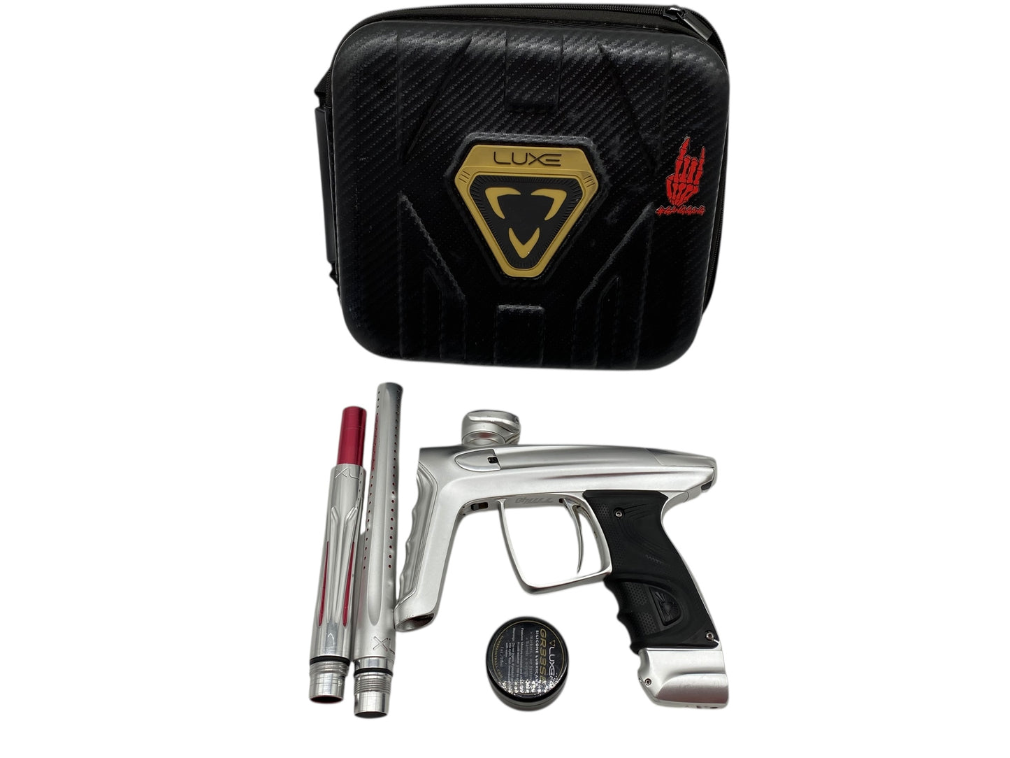 Dlx Luxe Tm40 Paintball Gun Silver