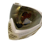 Dye i5 White/Gold Paintball Mask Goggles