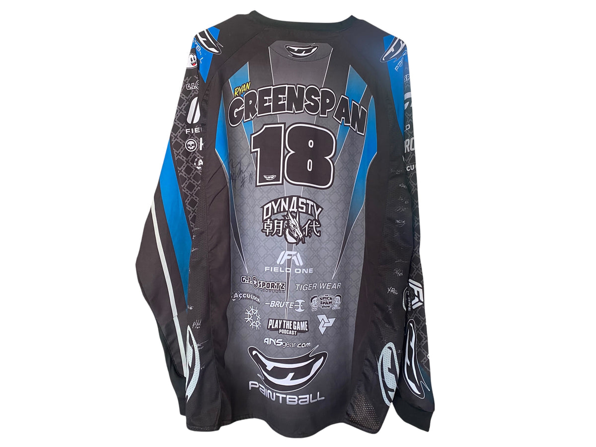 NEW Signed Ryan Greenspan Jersey : SIZE LARGE