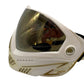 Dye i5 White/Gold Paintball Mask Goggles