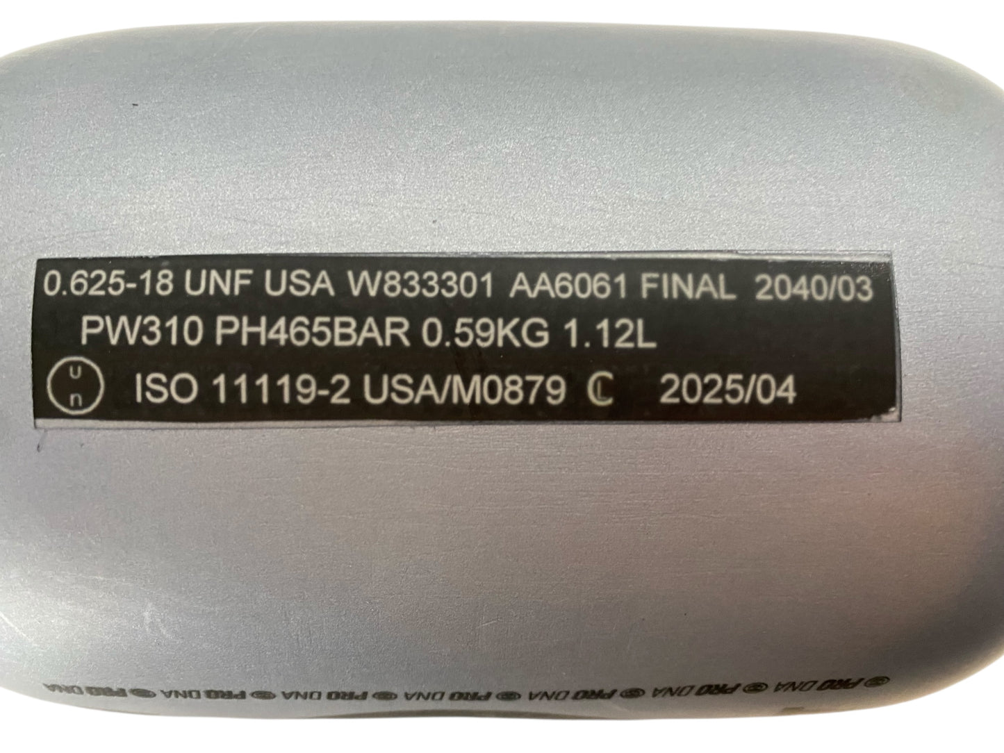 Infamous Hyper Light 68/4500 Paintball Tank