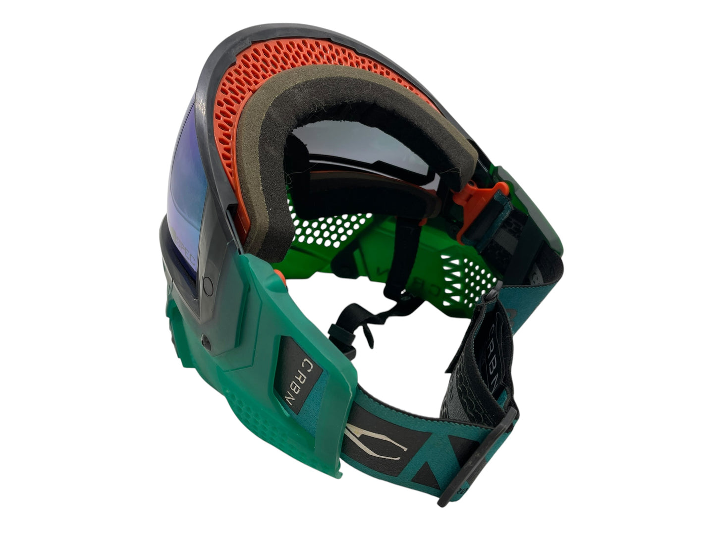 Carbon CRBN Zero GRX Paintball Mask (More Coverage) - ELMT Teal