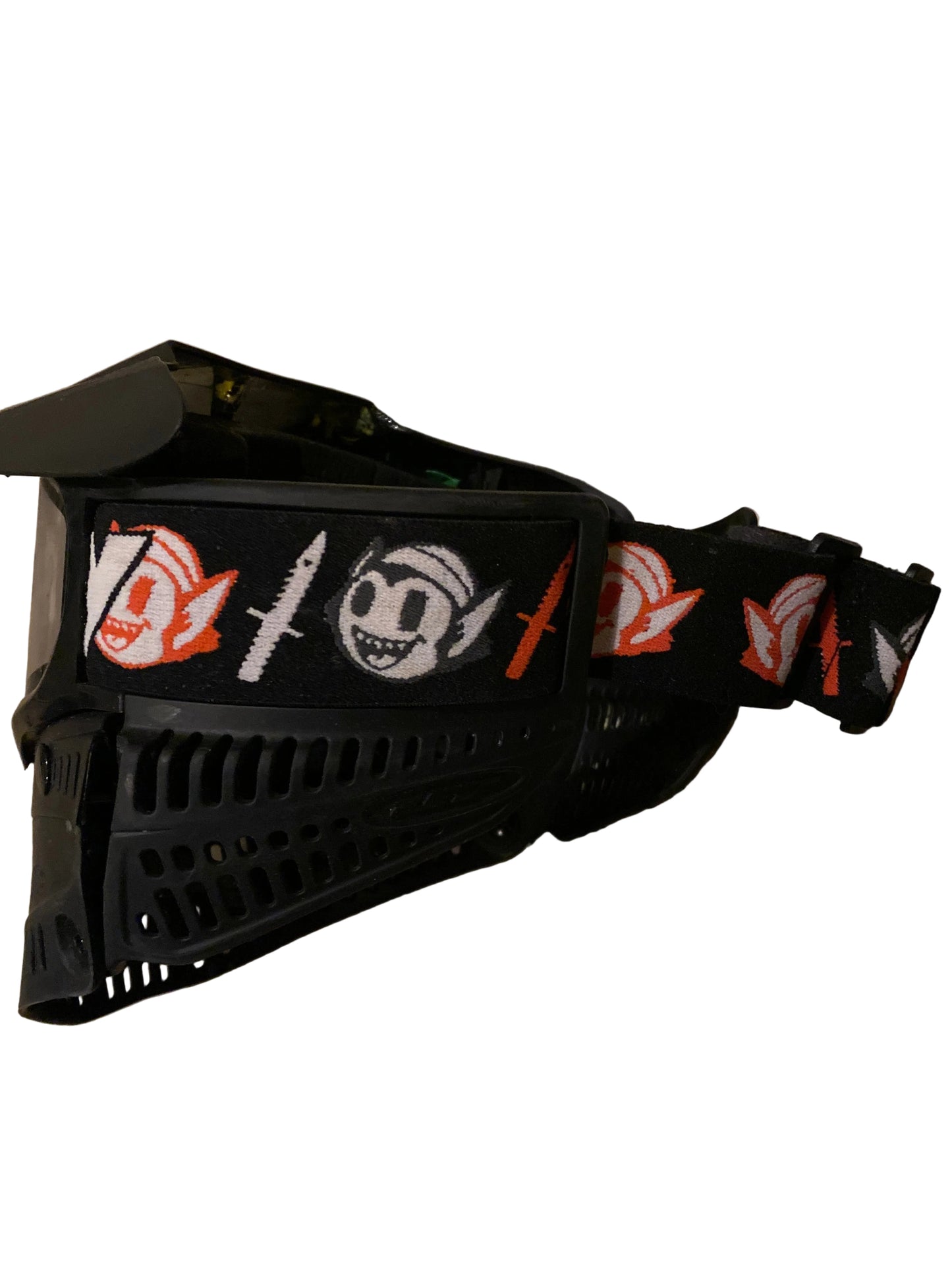 JT Paintball Mask Goggles with Event Only ENEMY OF THE STATE STRAP