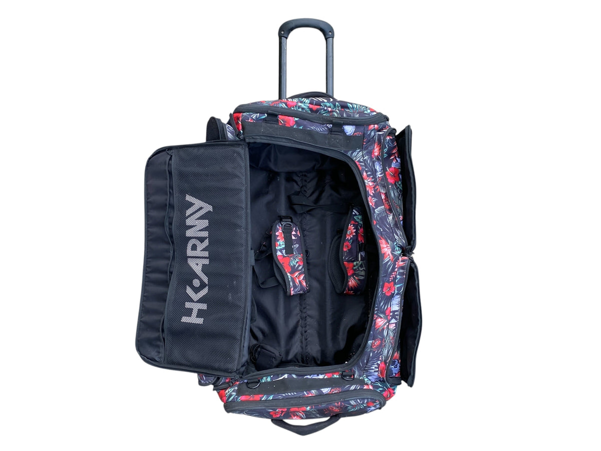 HK Army Rolling Gear Bag - Expand - Tropical Skull