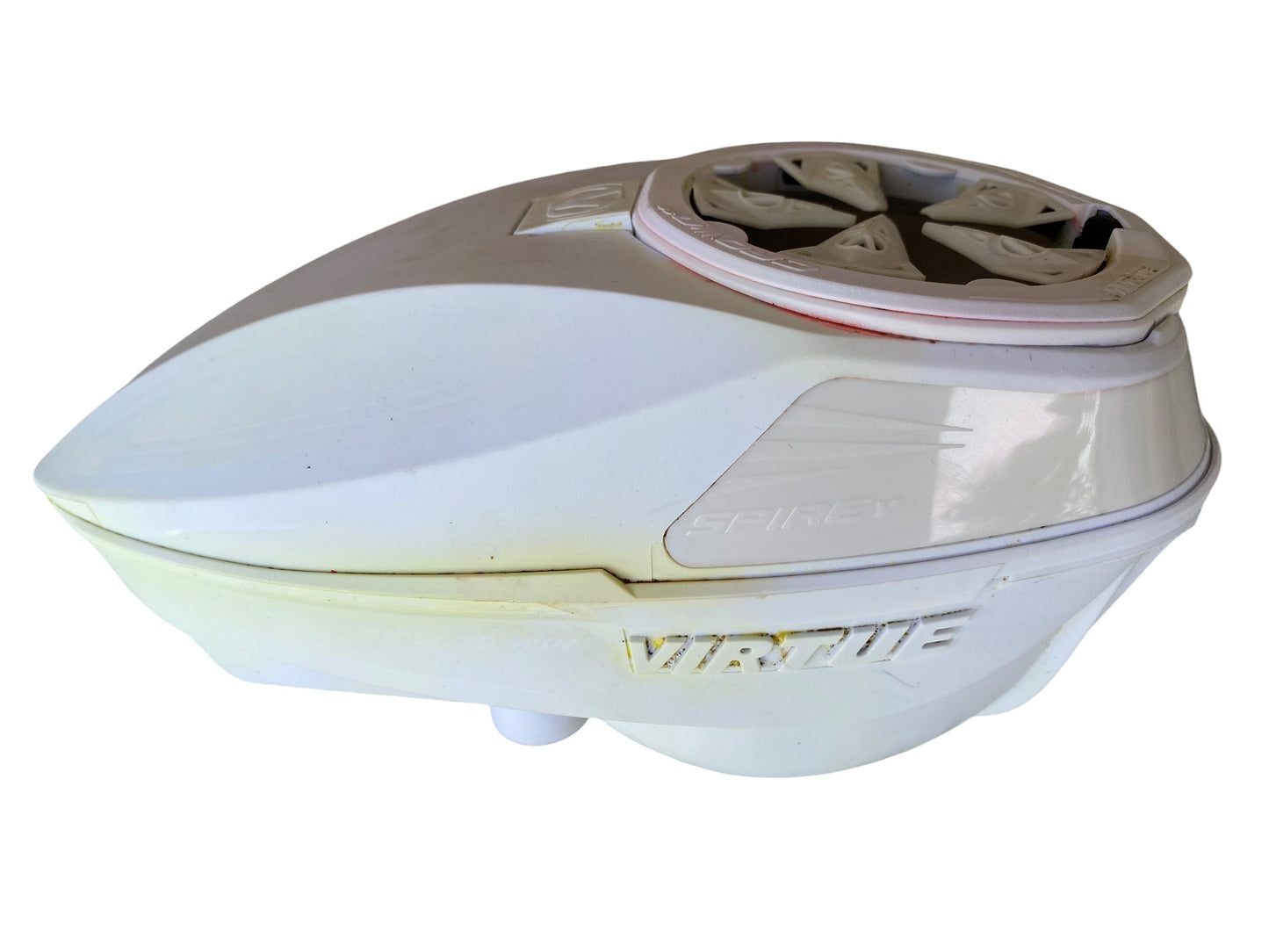 Virtue Spire 5 White Paintball Hopper Loader