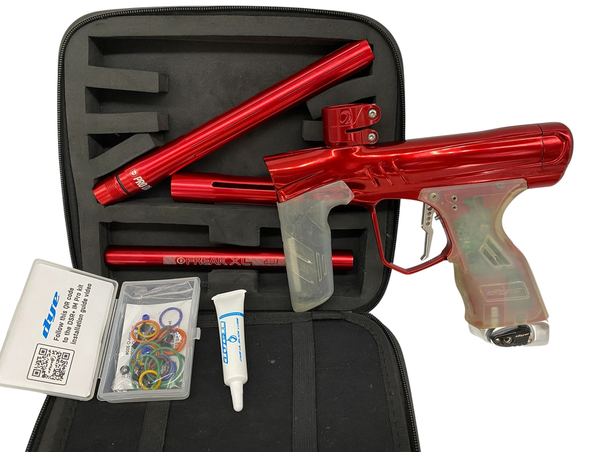 Dye Dsr+ Red/Silver Paintball Gun