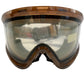 NEW JT QLS Goggle Frame w Lens and Strap Brown Ice