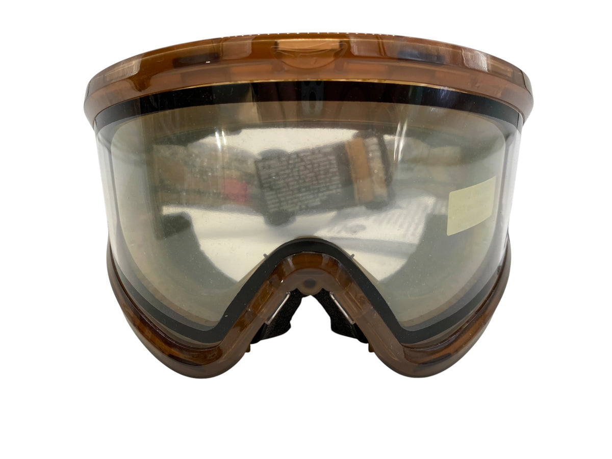 NEW JT QLS Goggle Frame w Lens and Strap Brown Ice