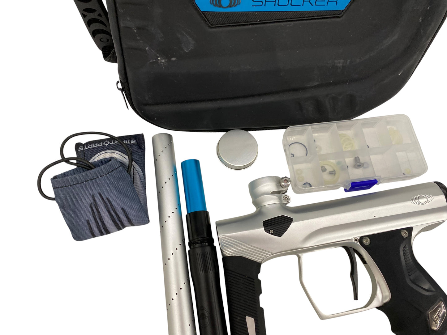 Smart Parts Shocker ERA Silver/Black Paintball Gun