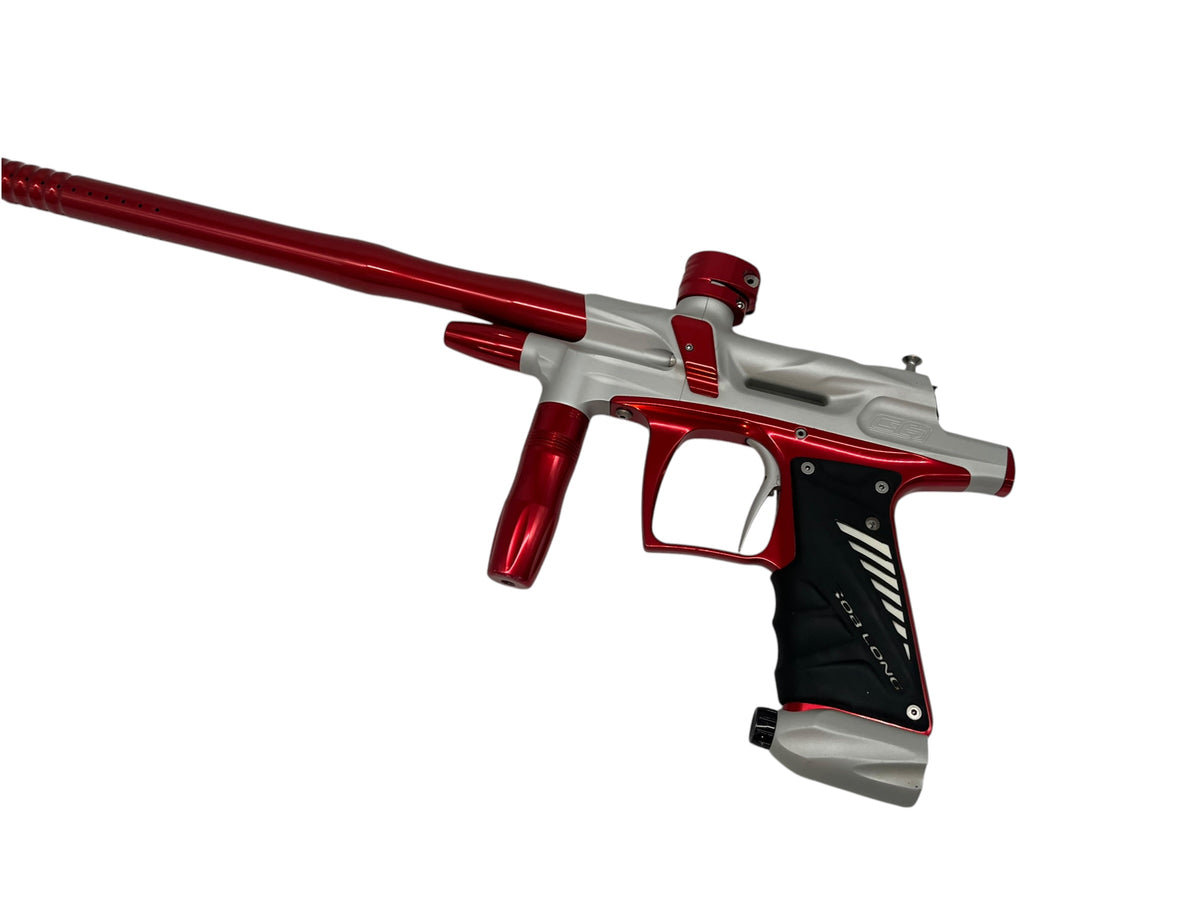 Bob Long G6R 2k11 Paintball Gun Silver/Red