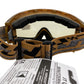 NEW JT QLS Goggle Frame w Lens and Strap Brown Ice