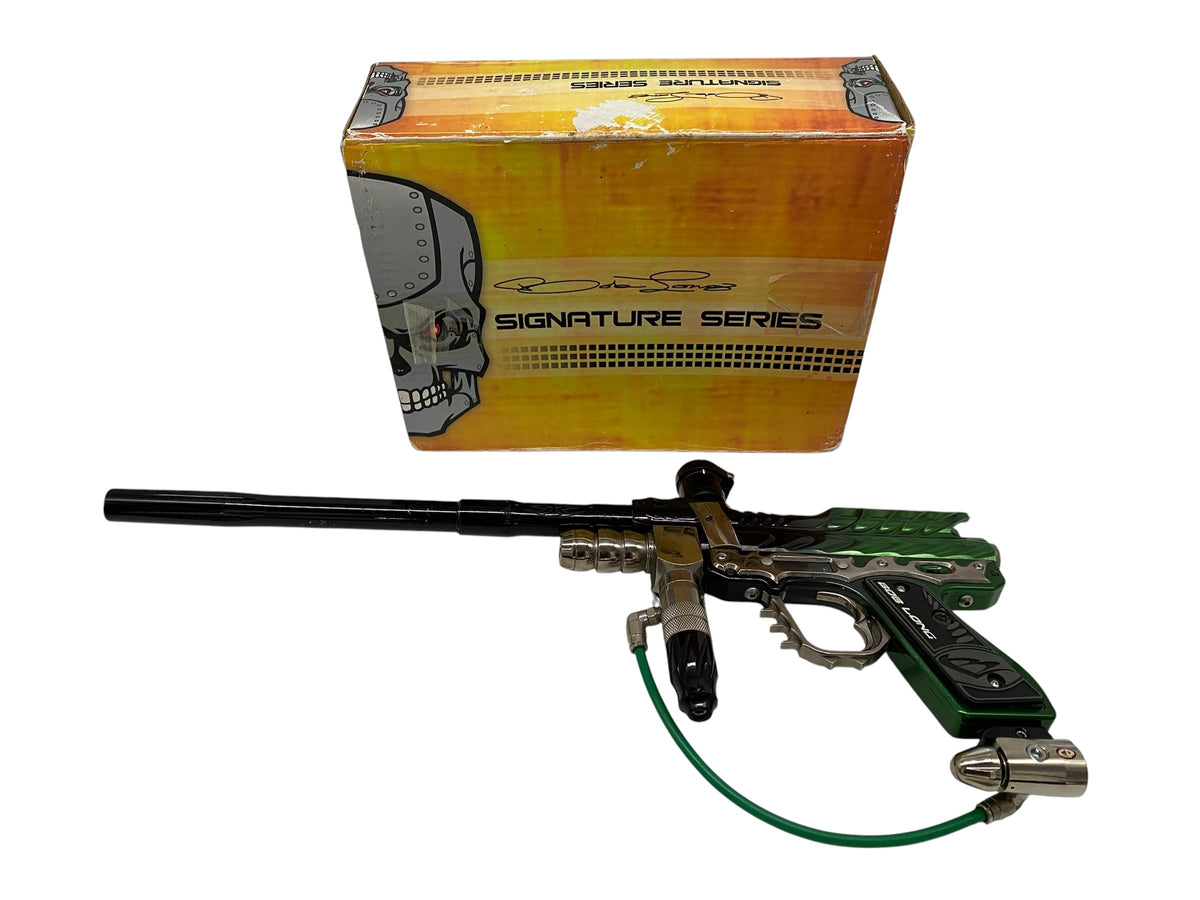 Dragon Intimidator 2k2 Paintball Gun Green Black Fade