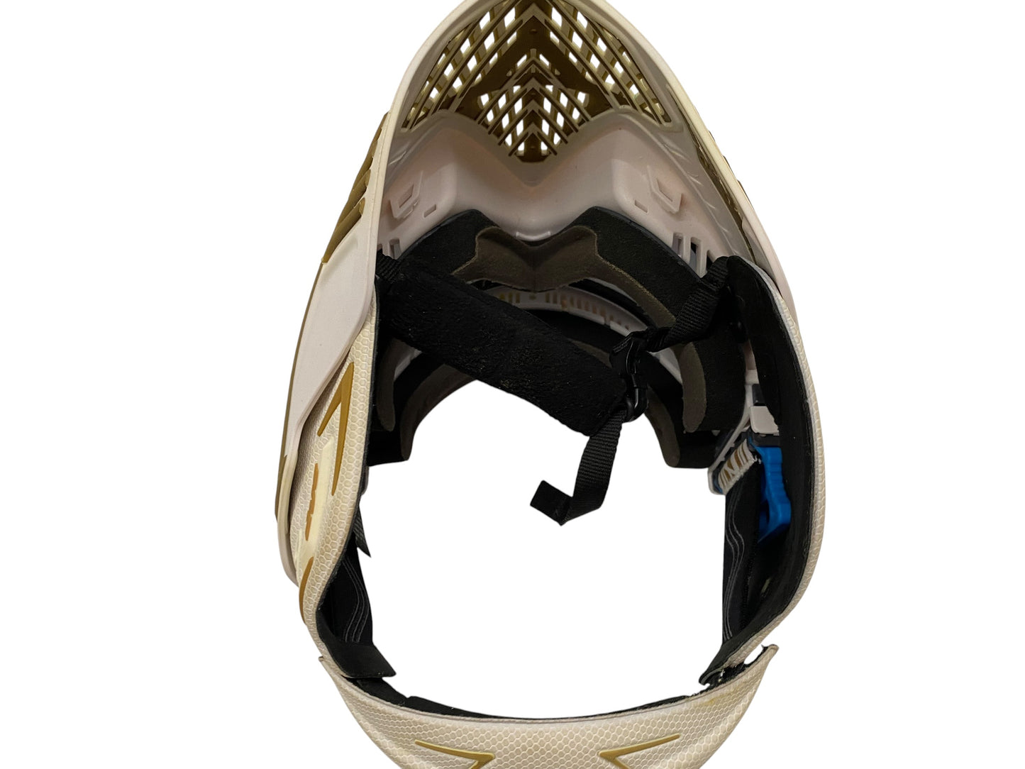 Dye i5 White/Gold Paintball Mask Goggles