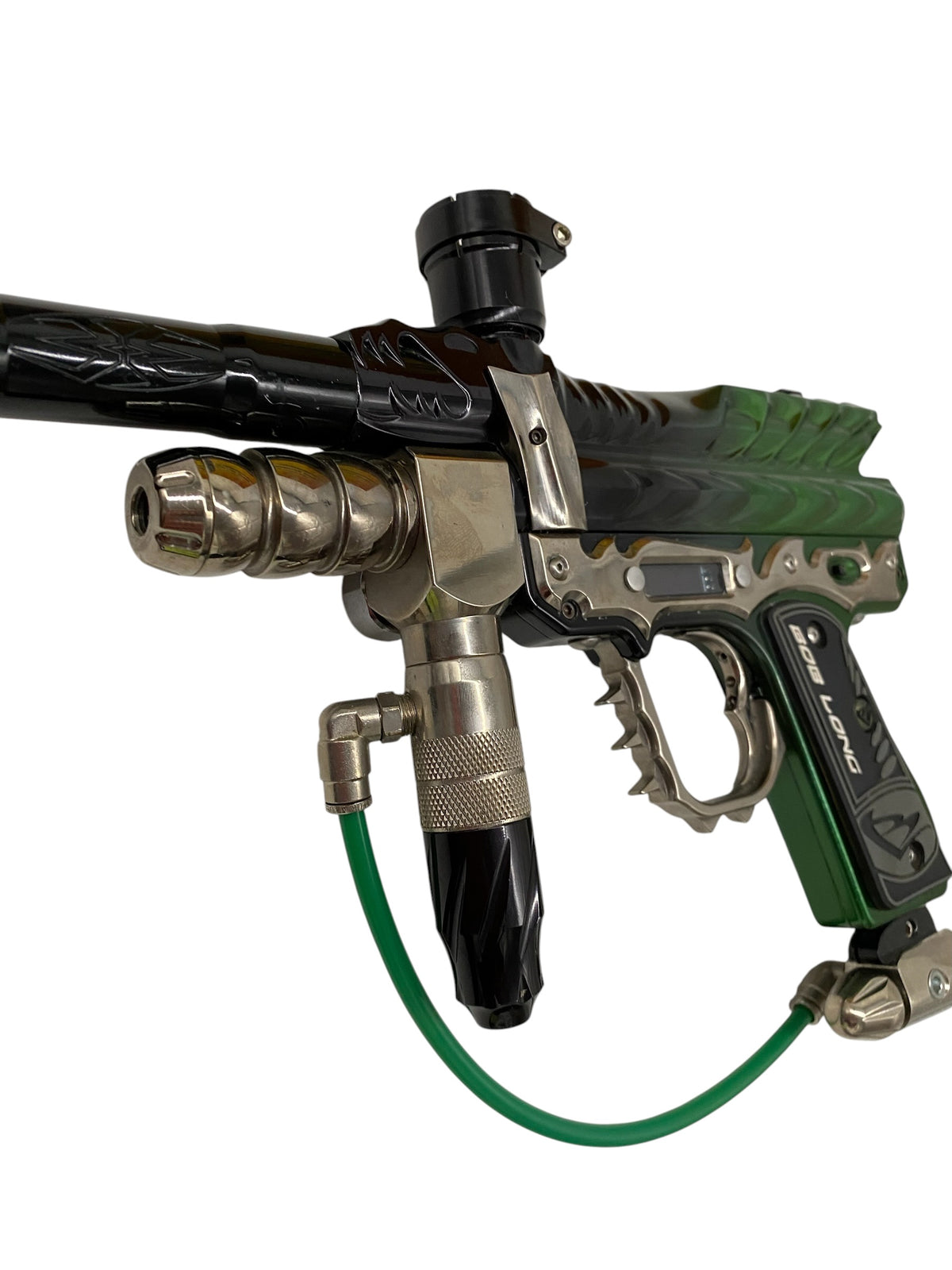 Dragon Intimidator 2k2 Paintball Gun Green Black Fade
