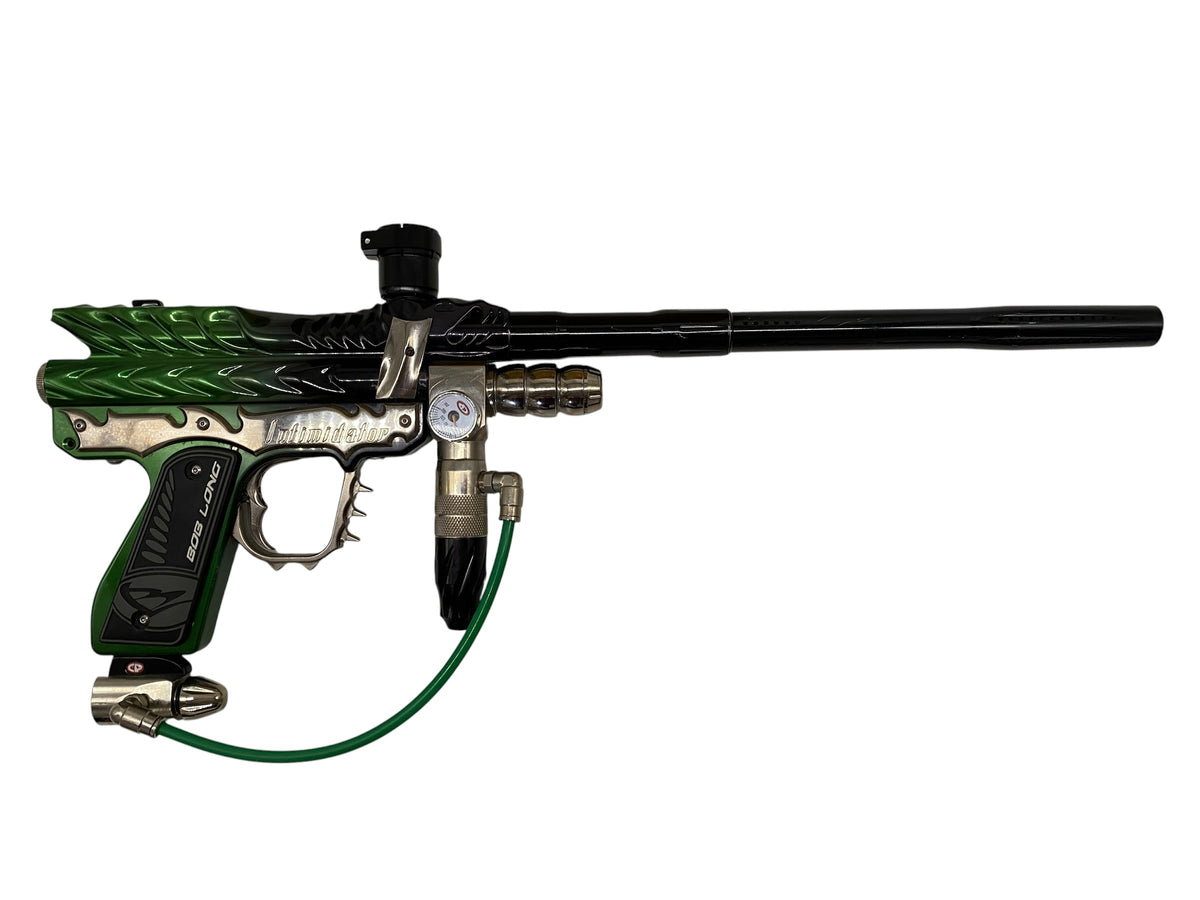 Dragon Intimidator 2k2 Paintball Gun Green Black Fade