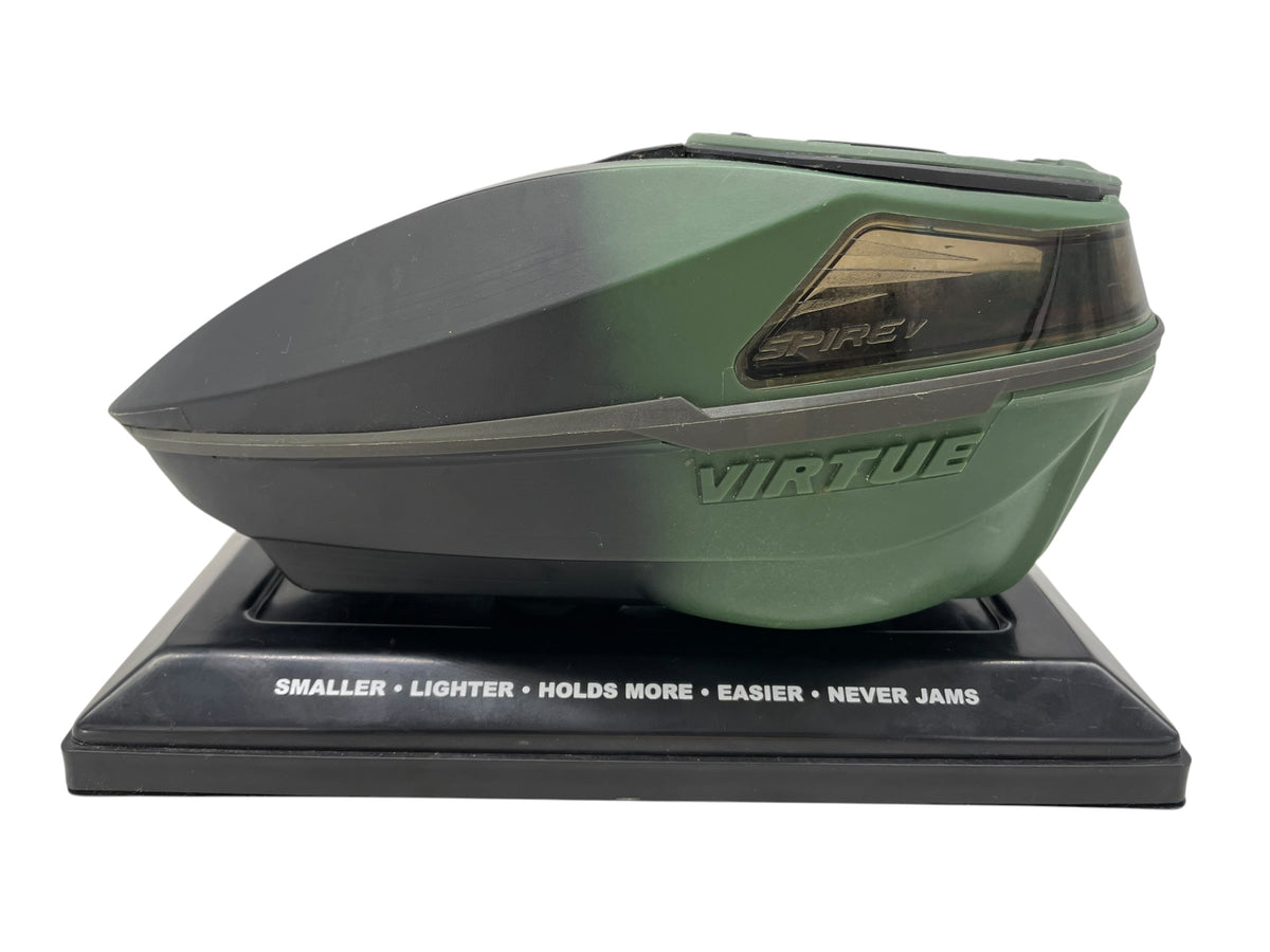 Virtue spire 5 Paintball Hopper Loader olive black