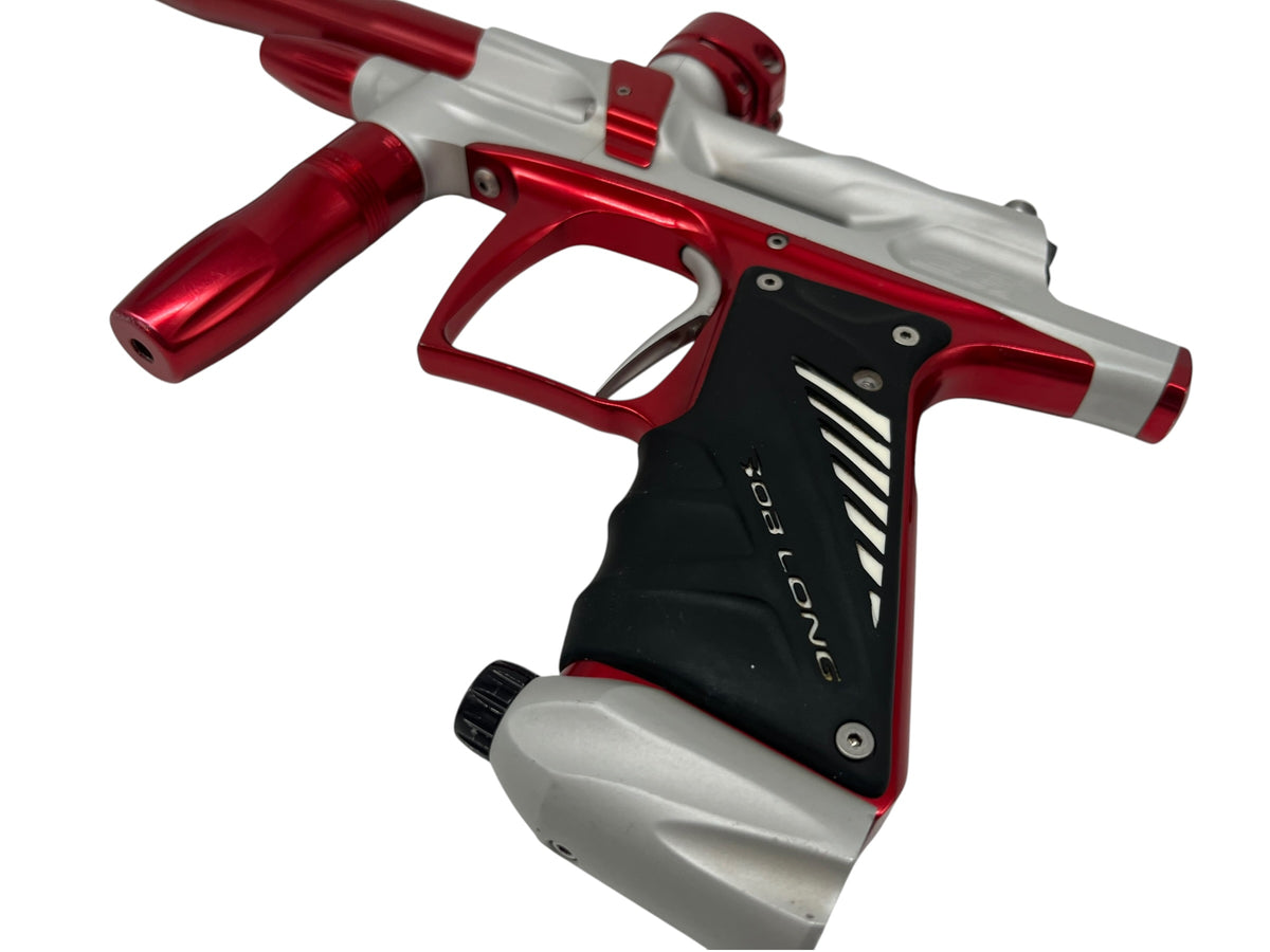 Bob Long G6R 2k11 Paintball Gun Silver/Red