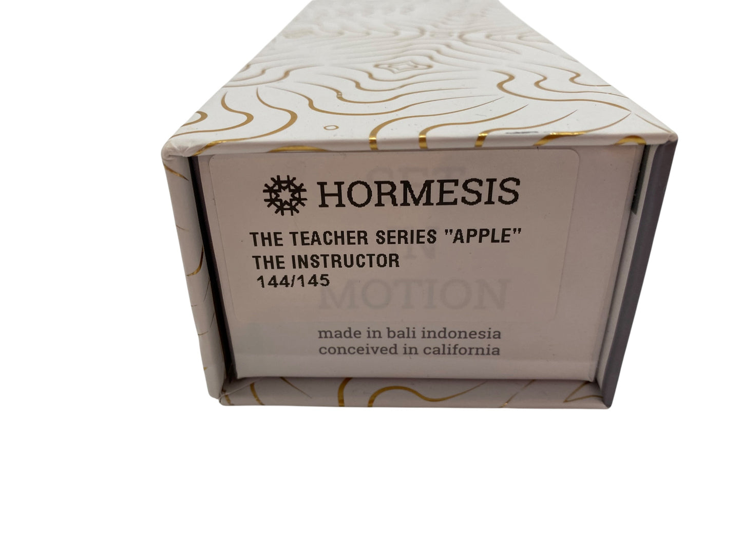 HORMESIS THE TEACHER SERIES "APPLE" THE INSTRUCTOR 144/145