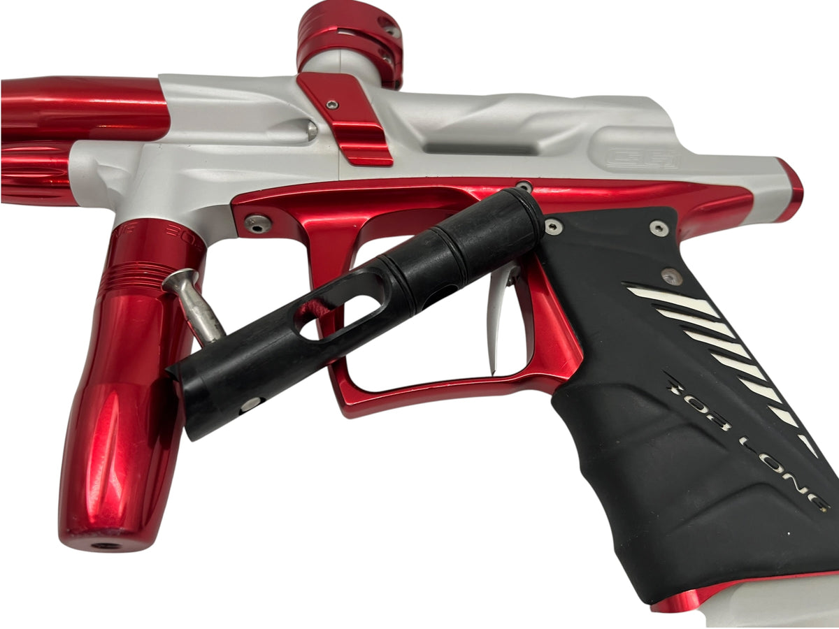 Bob Long G6R 2k11 Paintball Gun Silver/Red