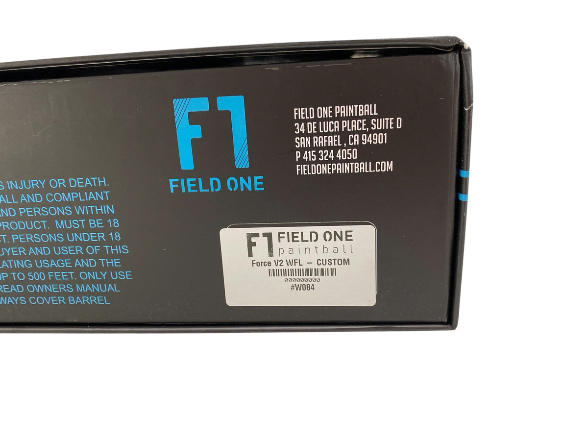 Field One Force WFL Custom Dynasty Blue Paintball Gun