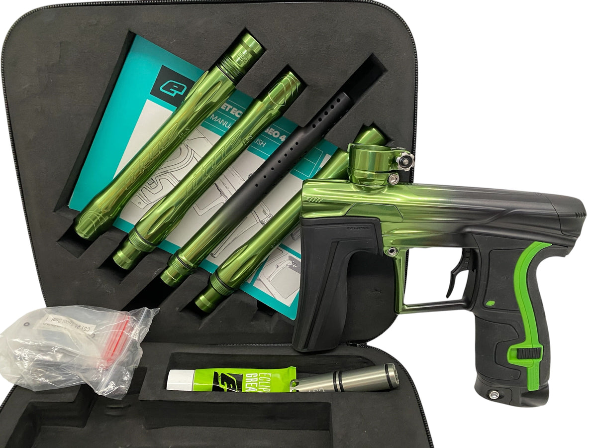 Planet Eclipse Geo 4 Black To Green Fade Paintball Gun