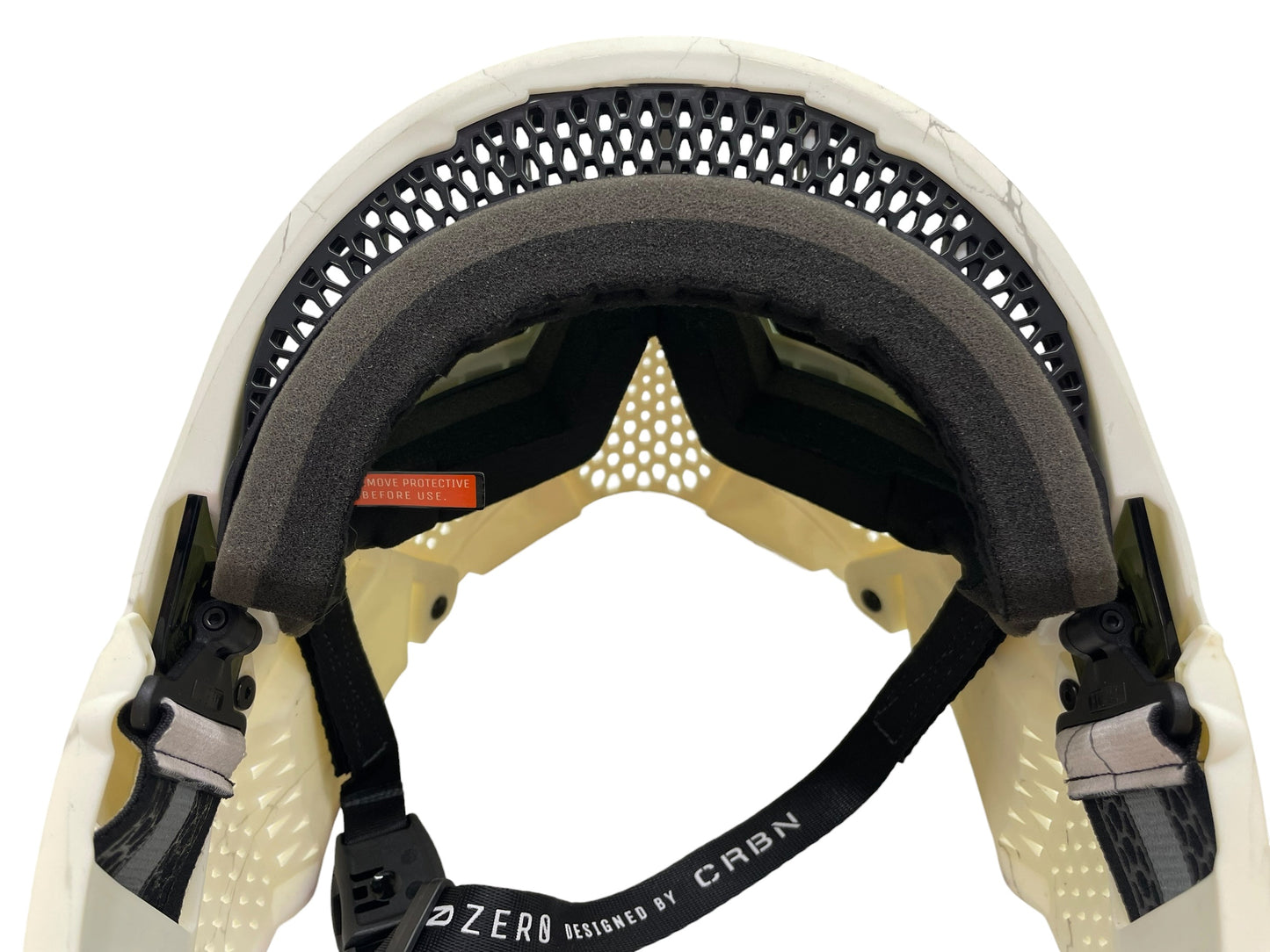 Carbon CRBN Zero GRX Paintball Mask (More Coverage) - Fracture Bone