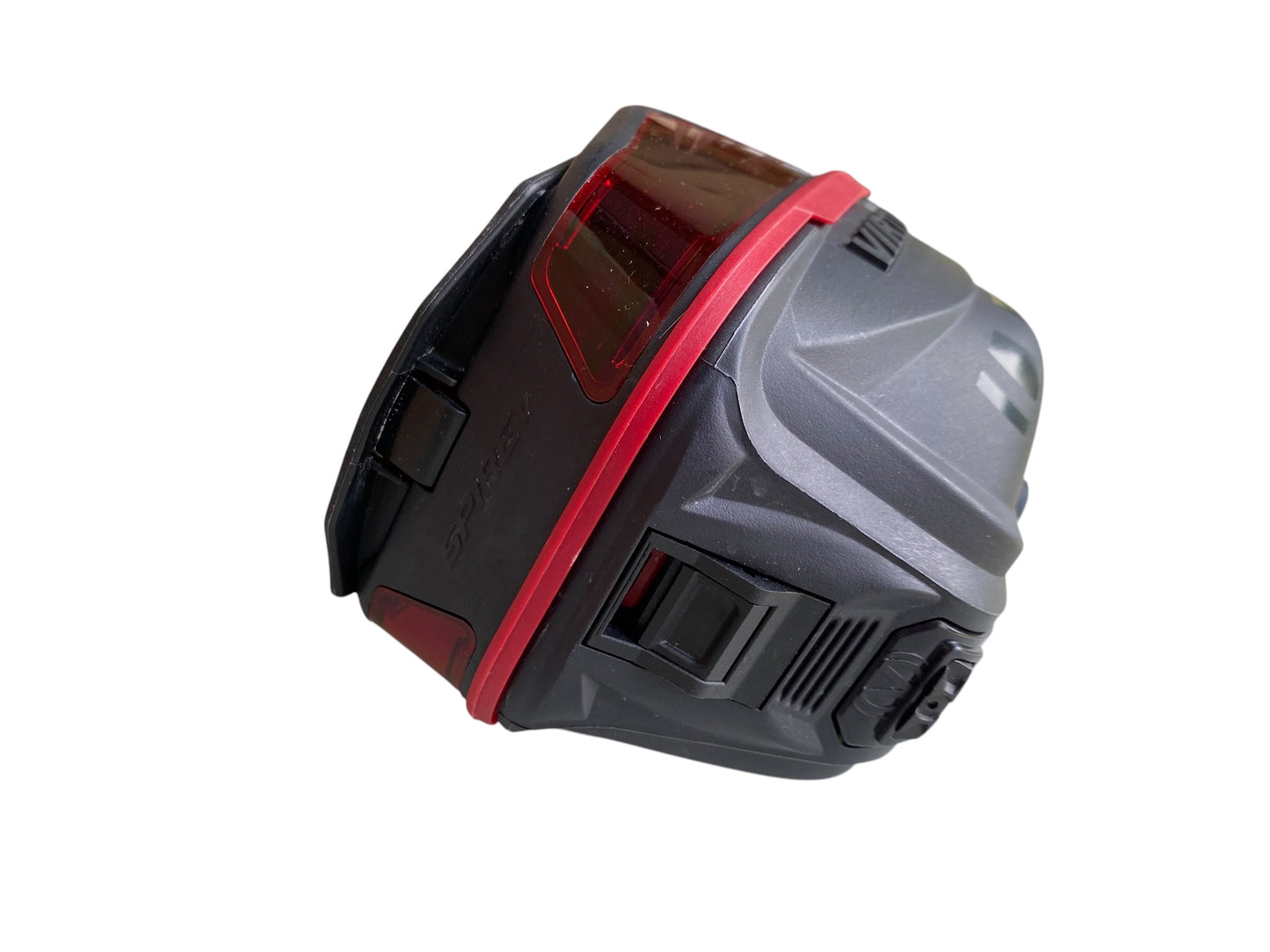 Virtue Spire 5 Black/Red Paintball Hopper Loader