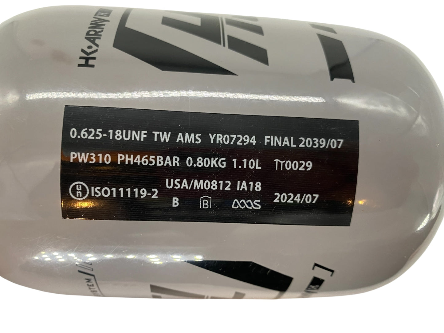 Hk Army Hstl Paintball Tank Grey