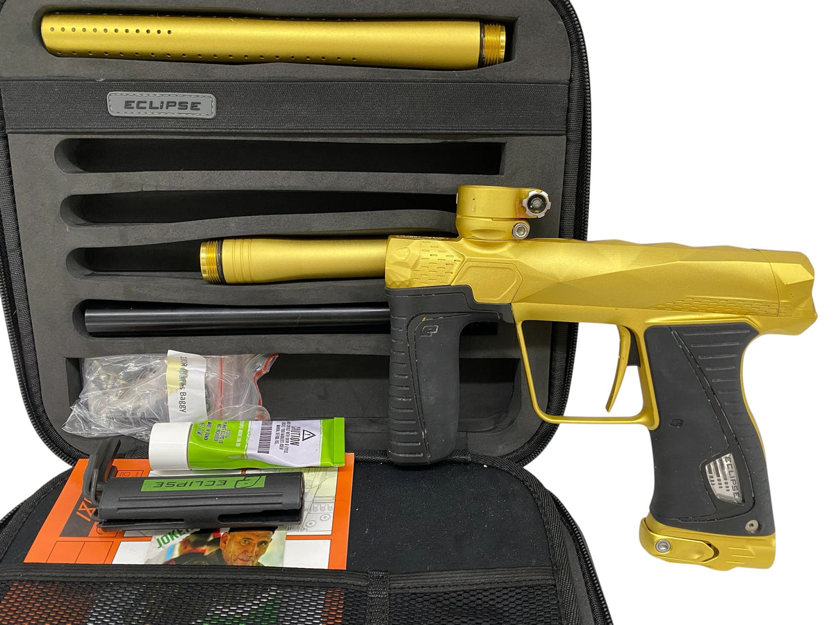 Planet Eclipse Infamous Diamond Skull GTEK 180R Gold/Gold Paintball Gun